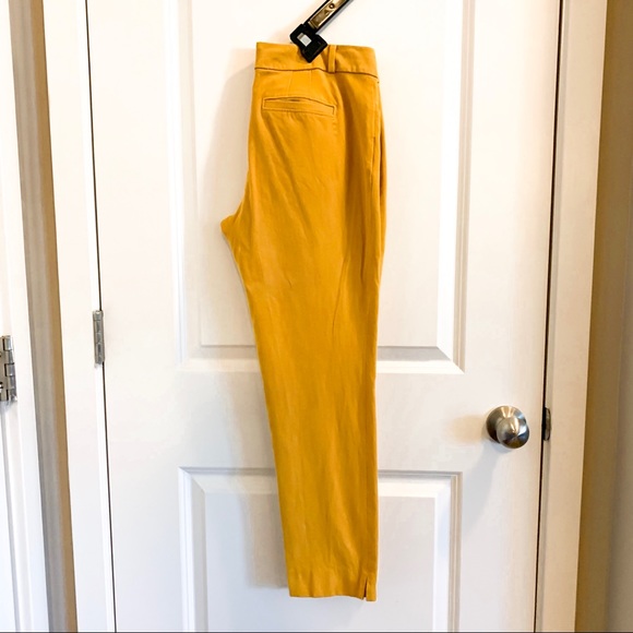 Banana Republic Mustard Martin Fit Pants - Picture 7 of 8
